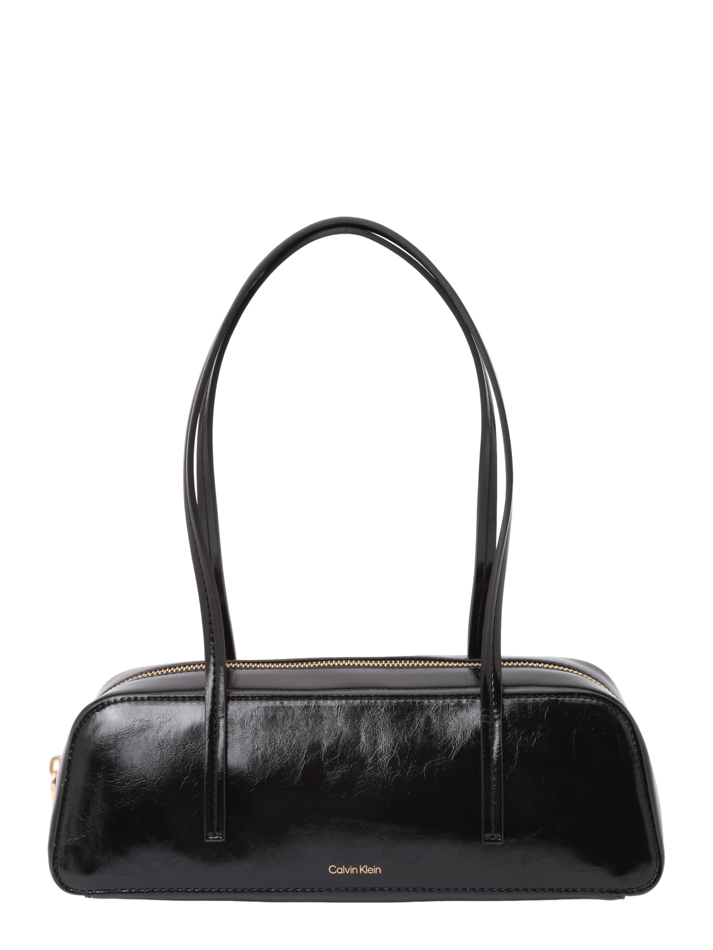 Calvin Klein Наплечная сумка в Черный: спереди