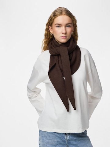 PIECES Sjal 'PCKomma' i brun: forside