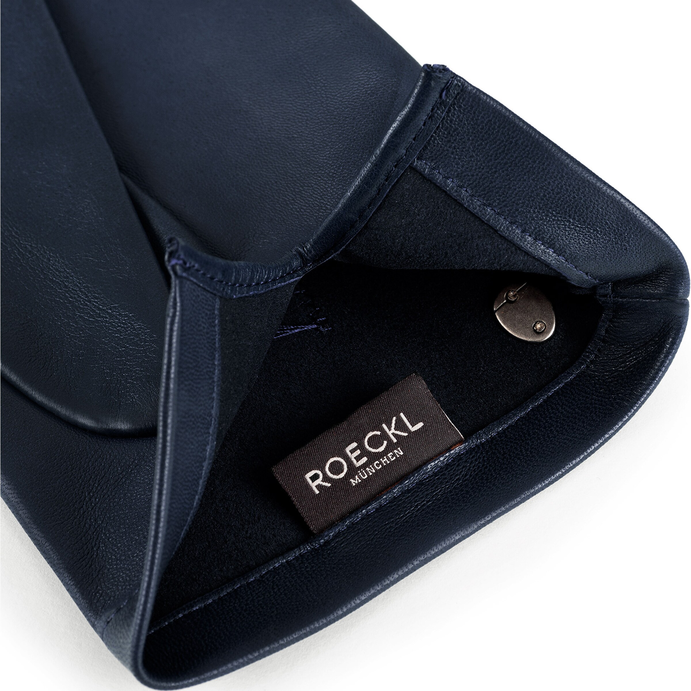 Roeckl Vingerhandschoenen 'ZÜRICH' in Blauw