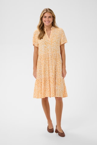 SAINT TROPEZ - Vestido 'SZEda' em laranja