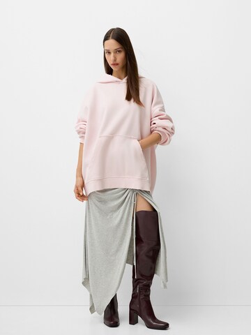 Bershka Sweatshirt in Pink