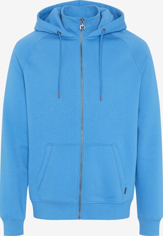 CHIEMSEE Regular fit Zip-Up Hoodie in Blue: front