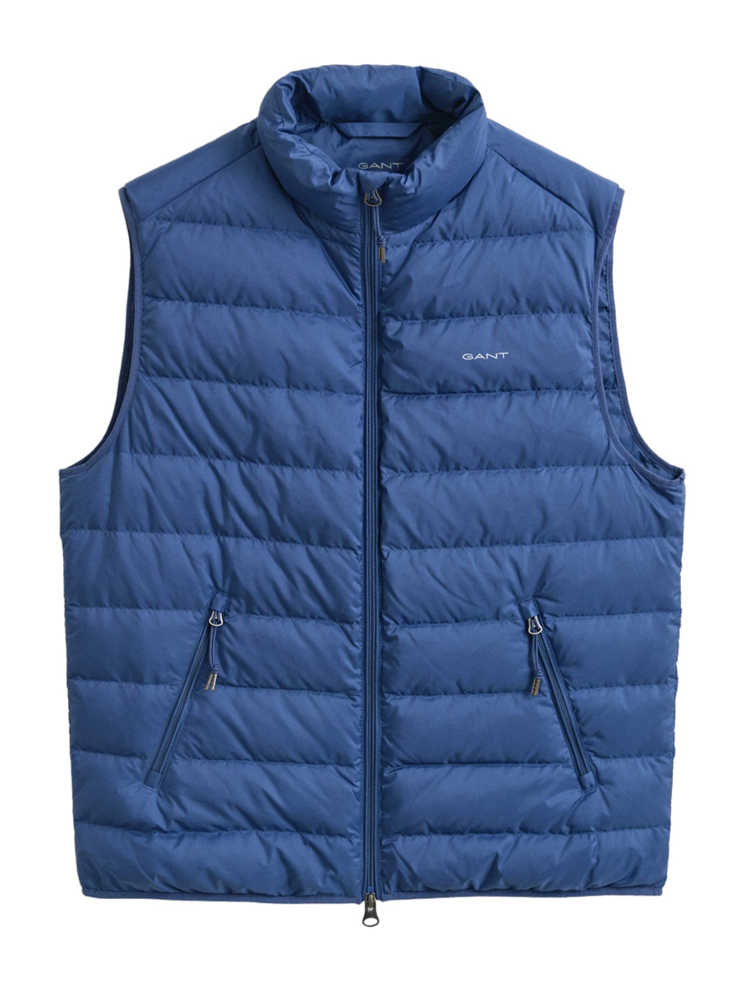 Vestă de la GANT pe albastru: față