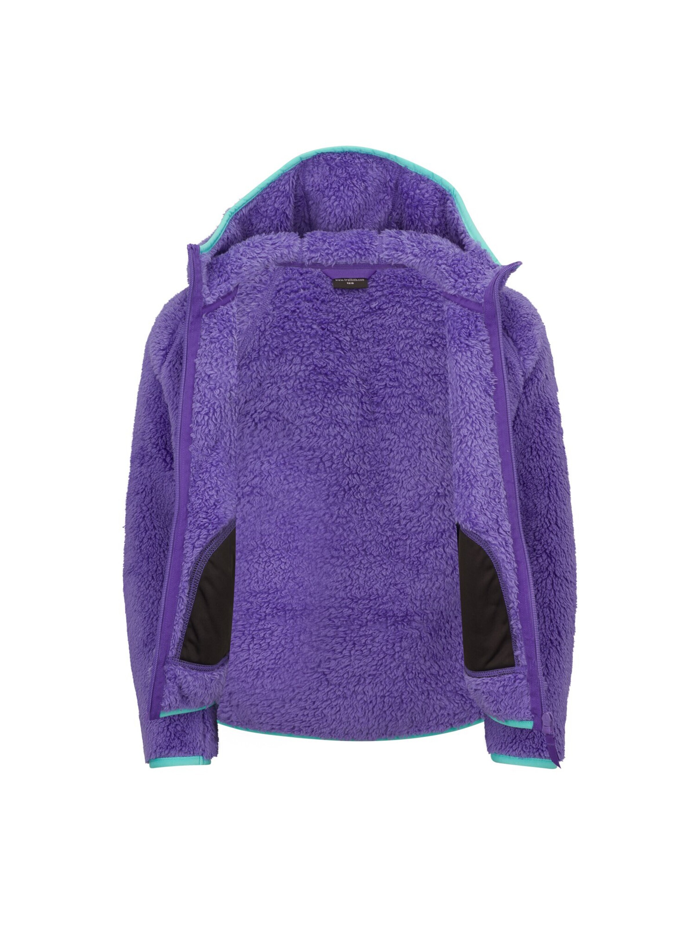 TROLLKIDS Fleece Jacket in Purple