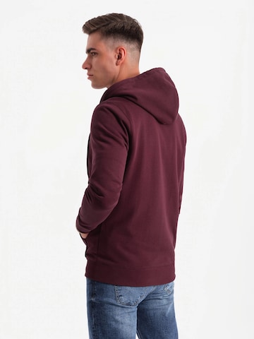Ombre Sweatvest 'OM-SSBZ-0160' in Rood