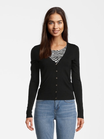 Orsay Knit Cardigan 'Miro' in Black: front