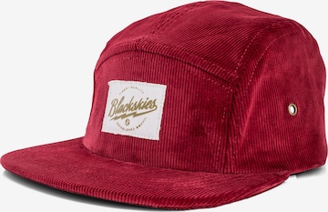 Blackskies Cap 'Fenrir' in Rot: Vorderseite