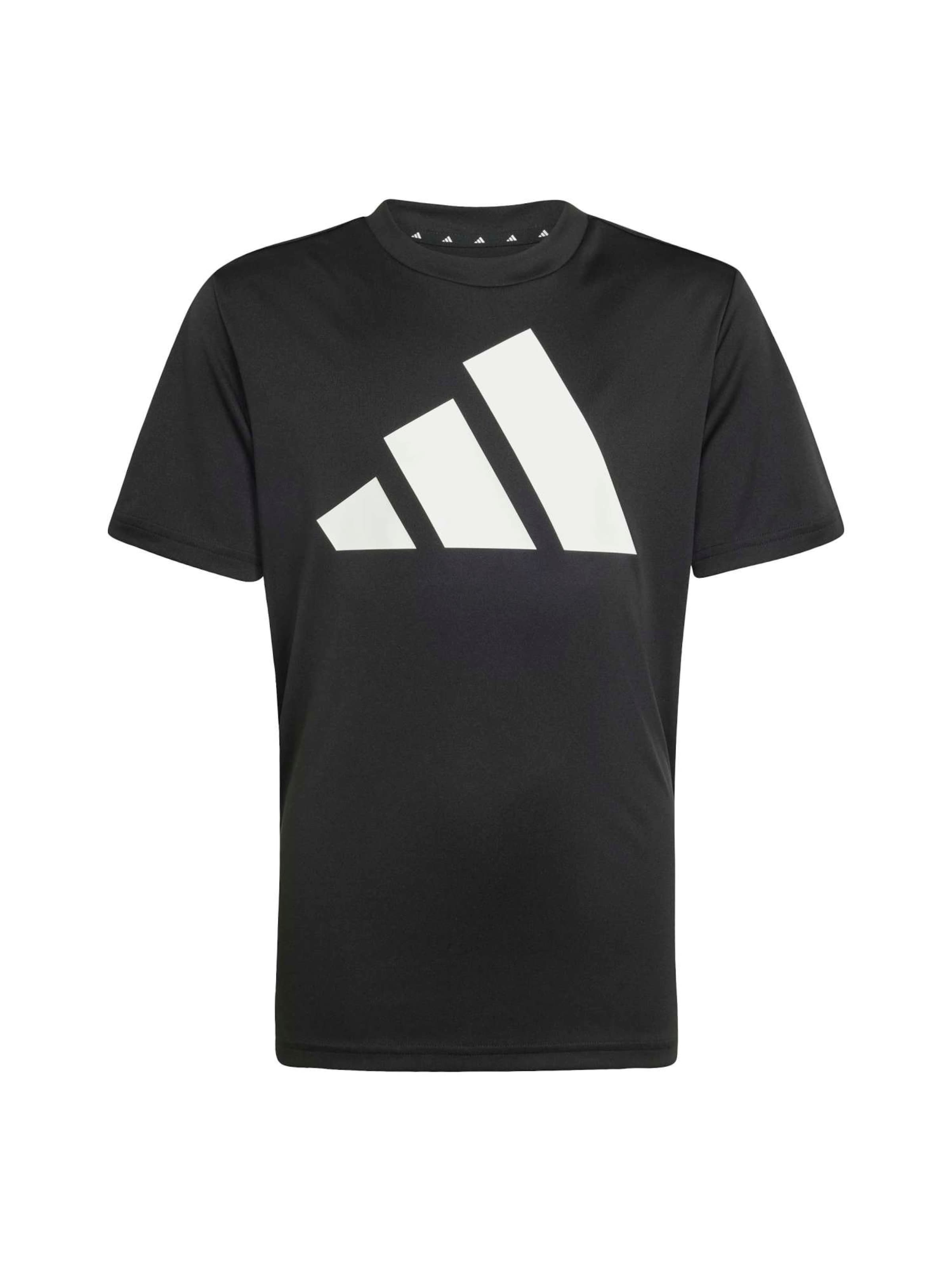 ADIDAS SPORTSWEAR Λειτουργικό μπλουζάκι σε μαύρο: μπροστά