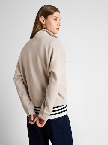 TOM TAILOR DENIM Sweatshirt in Grey