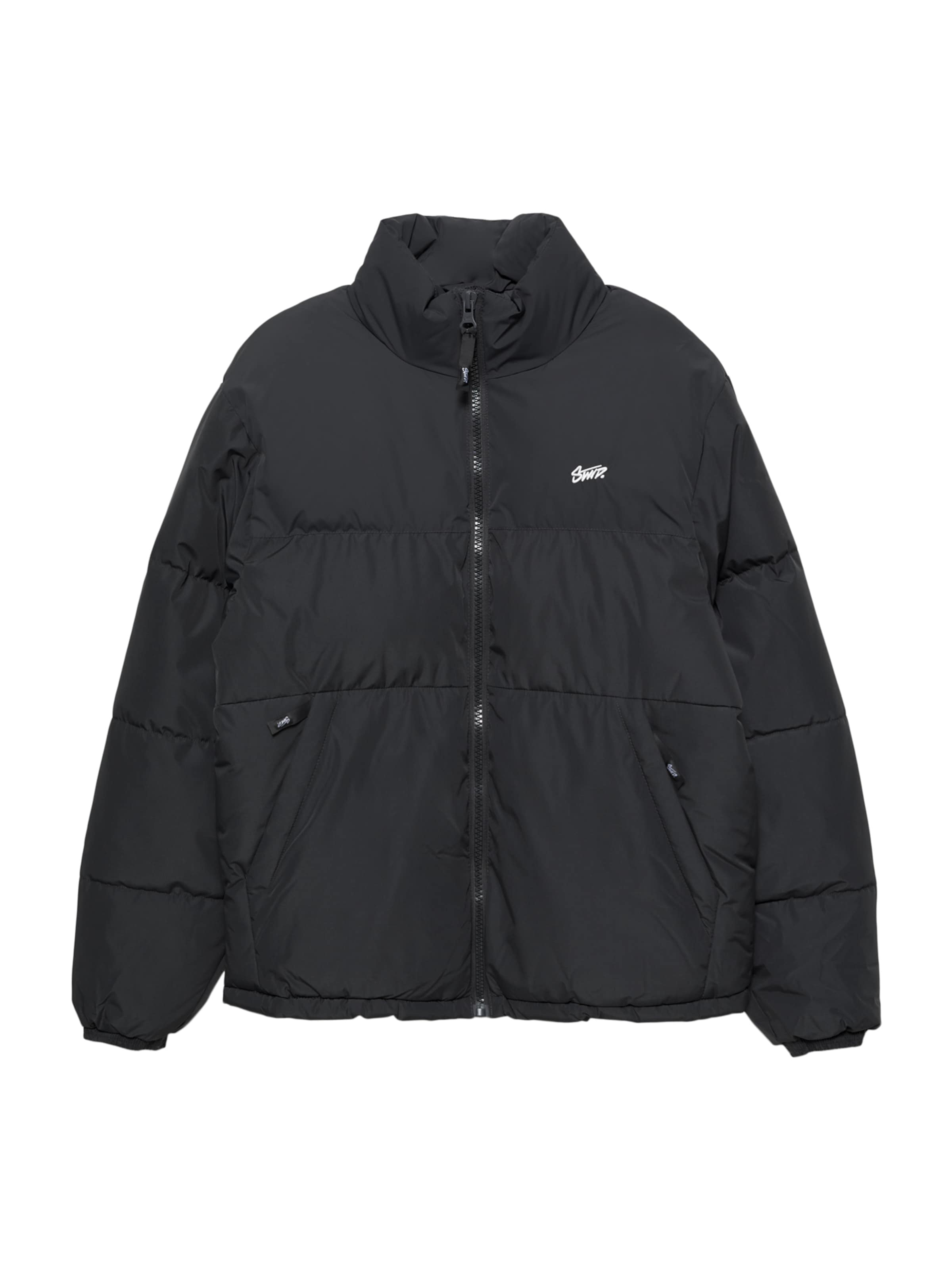 Pull&Bear Jacke in Schwarz: Vorderseite