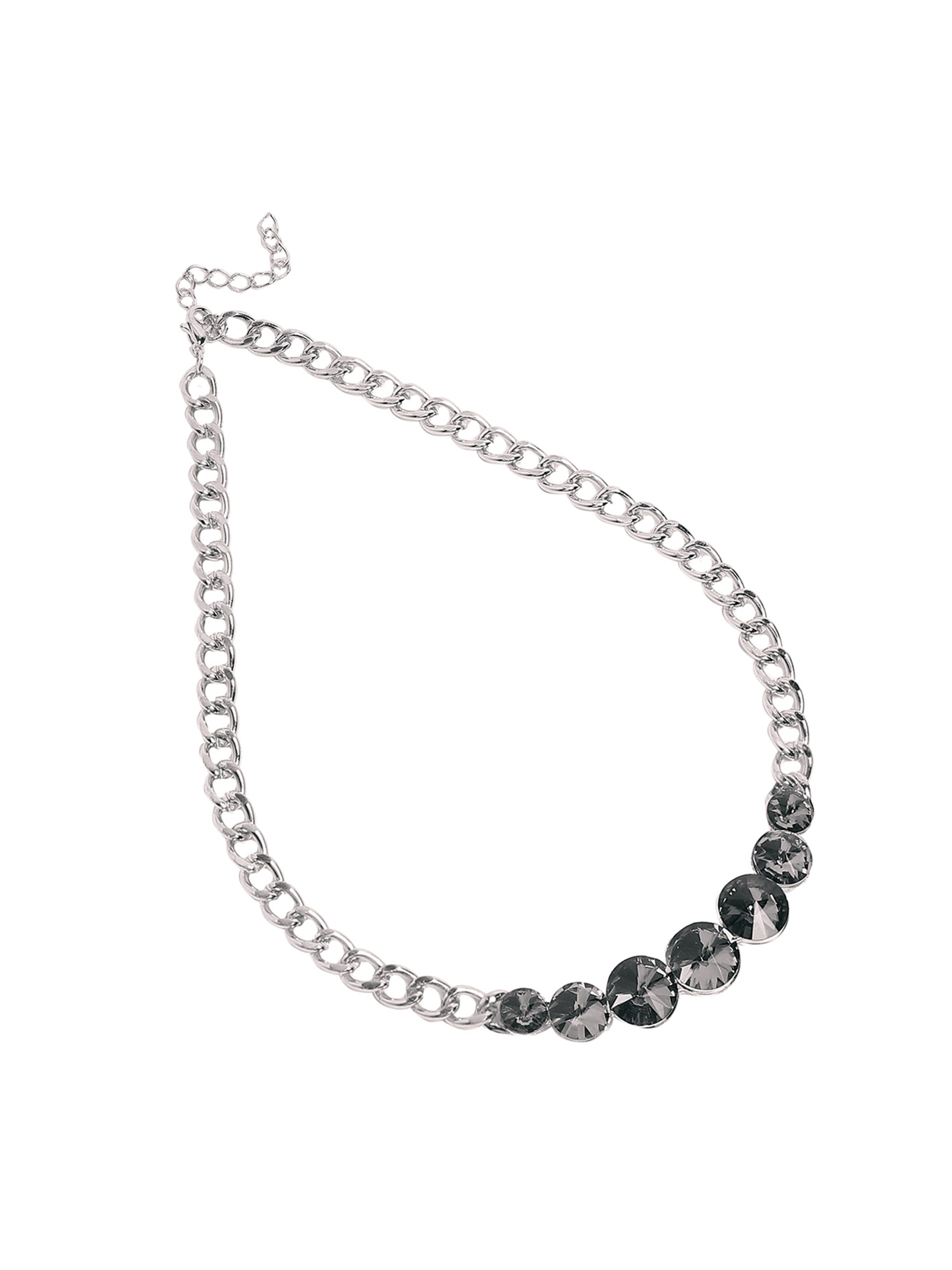 SOHI Łańcuszek 'Mahrun' w kolorze czarny: przód