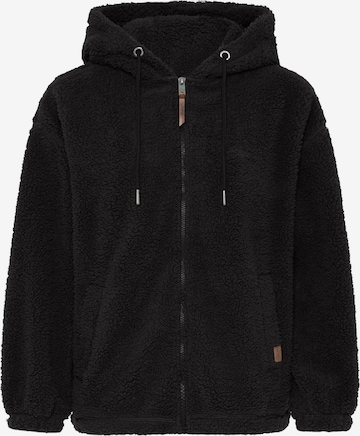 Oxmo - Casaco em moletão ' OXBERINA ' em preto: frente