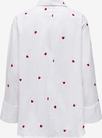 ONLY Блуза 'Lina' в бяло