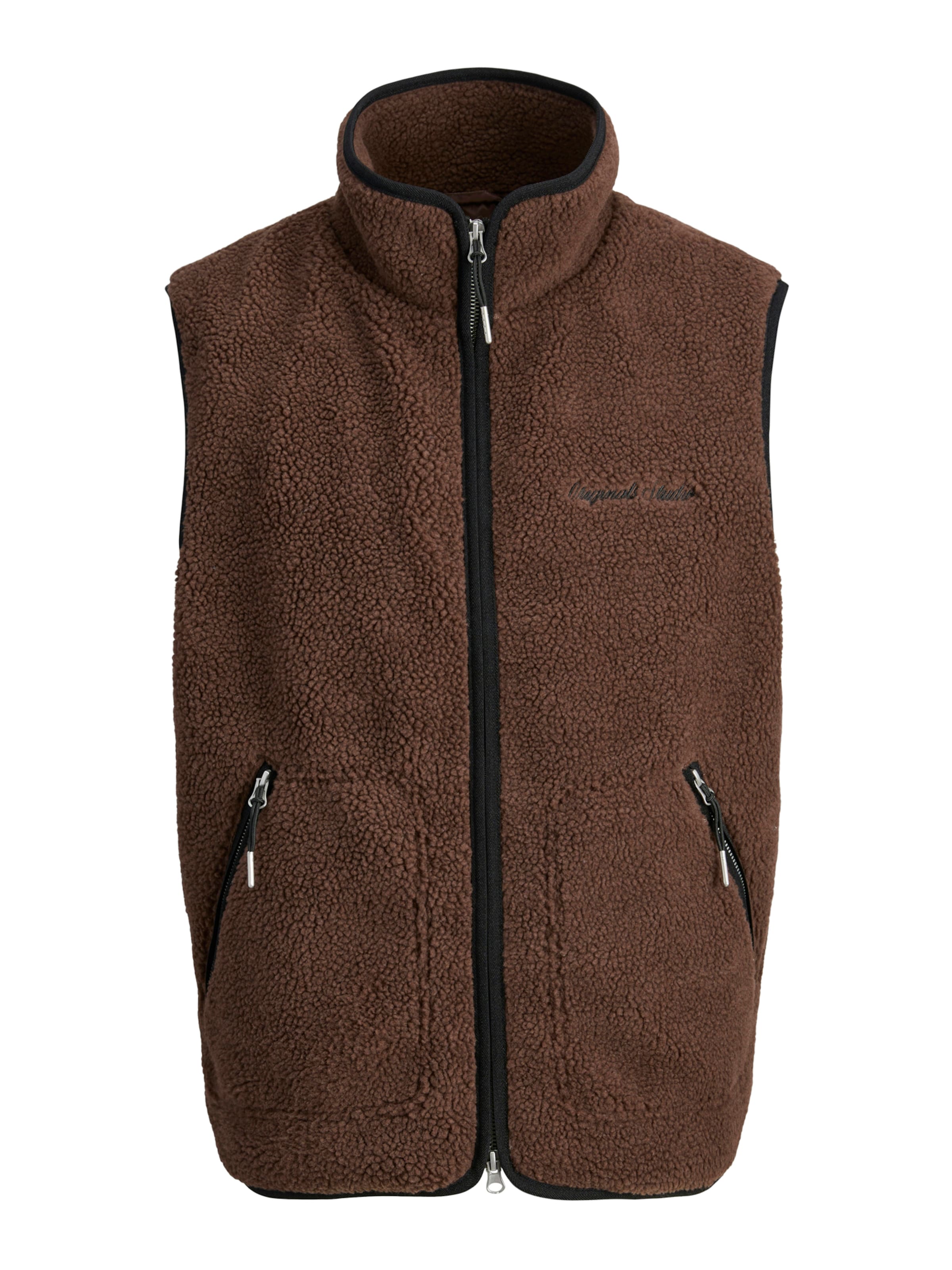 JACK & JONES Vest 'JORNORREBRO' in Red: front
