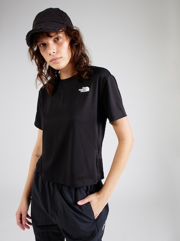 THE NORTH FACE Performance Shirt 'FLEX EVERYWEAR' in Black: front