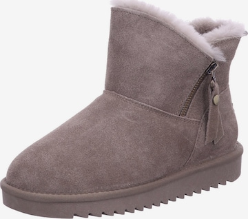 ARA Veterlaarsjes 'Schnürstiefel Damen 12-29909 05 Echtleder in beige' in Beige: voorkant