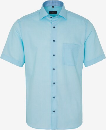 ETERNA Slim fit Button Up Shirt in Blue: front