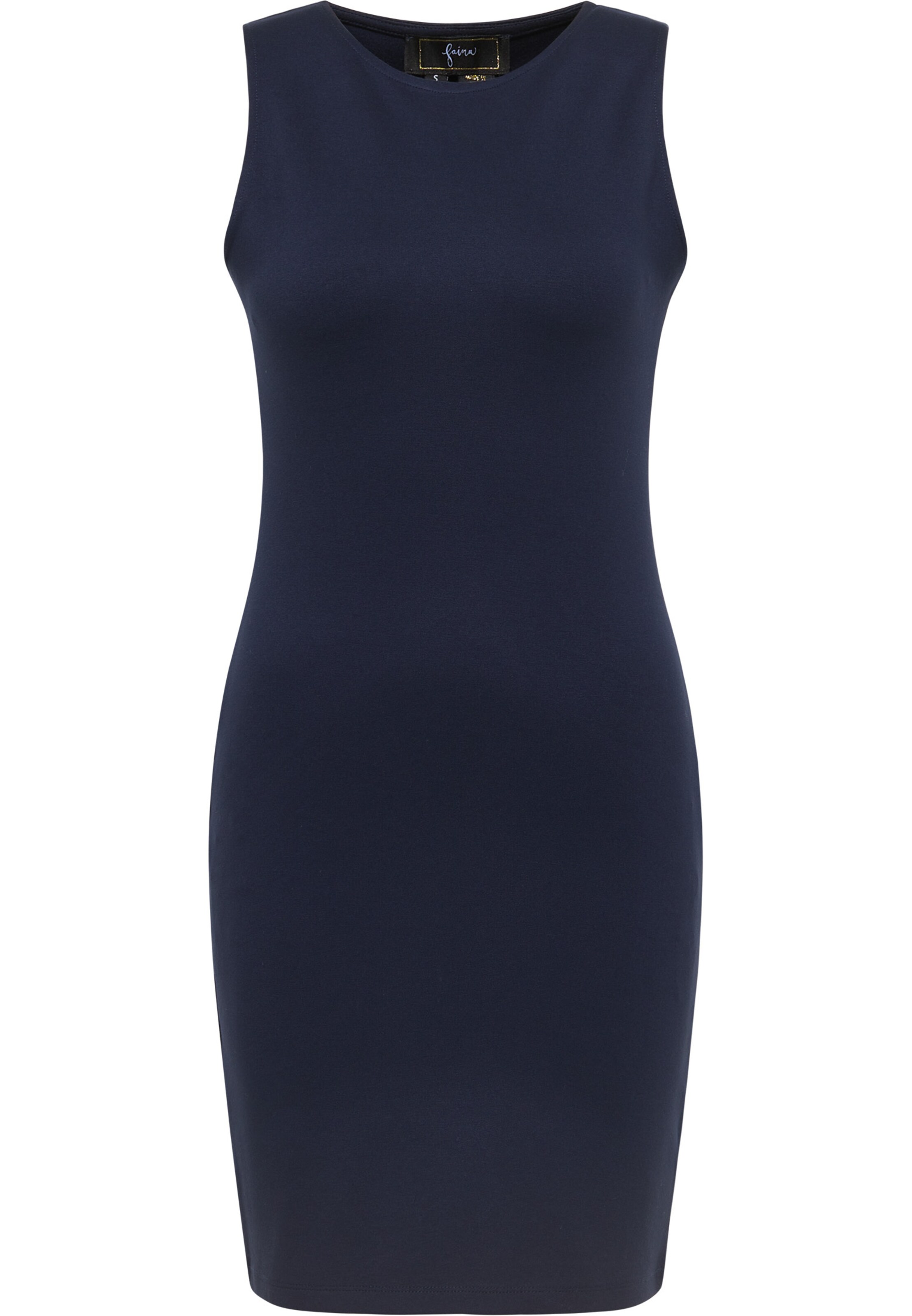 faina Etuikjole i blå: forside