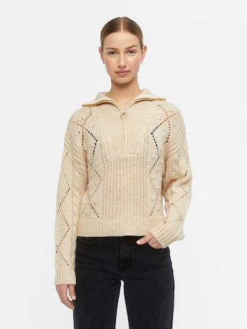 OBJECT Sweater 'Kelly' in Beige: front