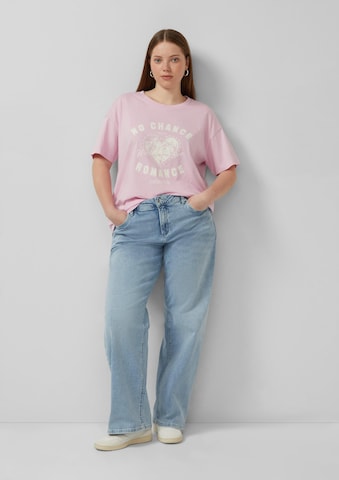 T-shirt QS en rose