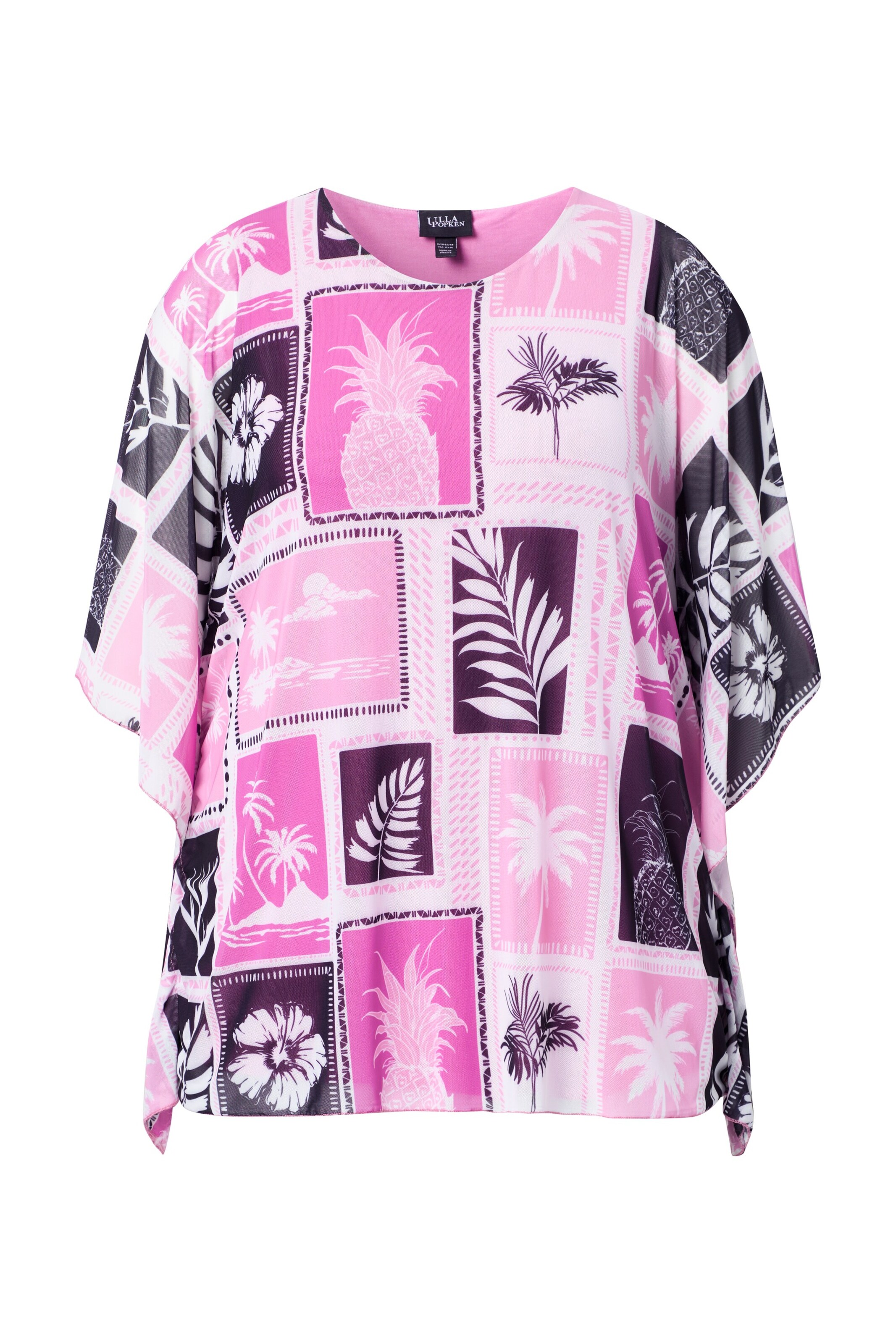 Ulla Popken Bluse in Pink: Vorderseite