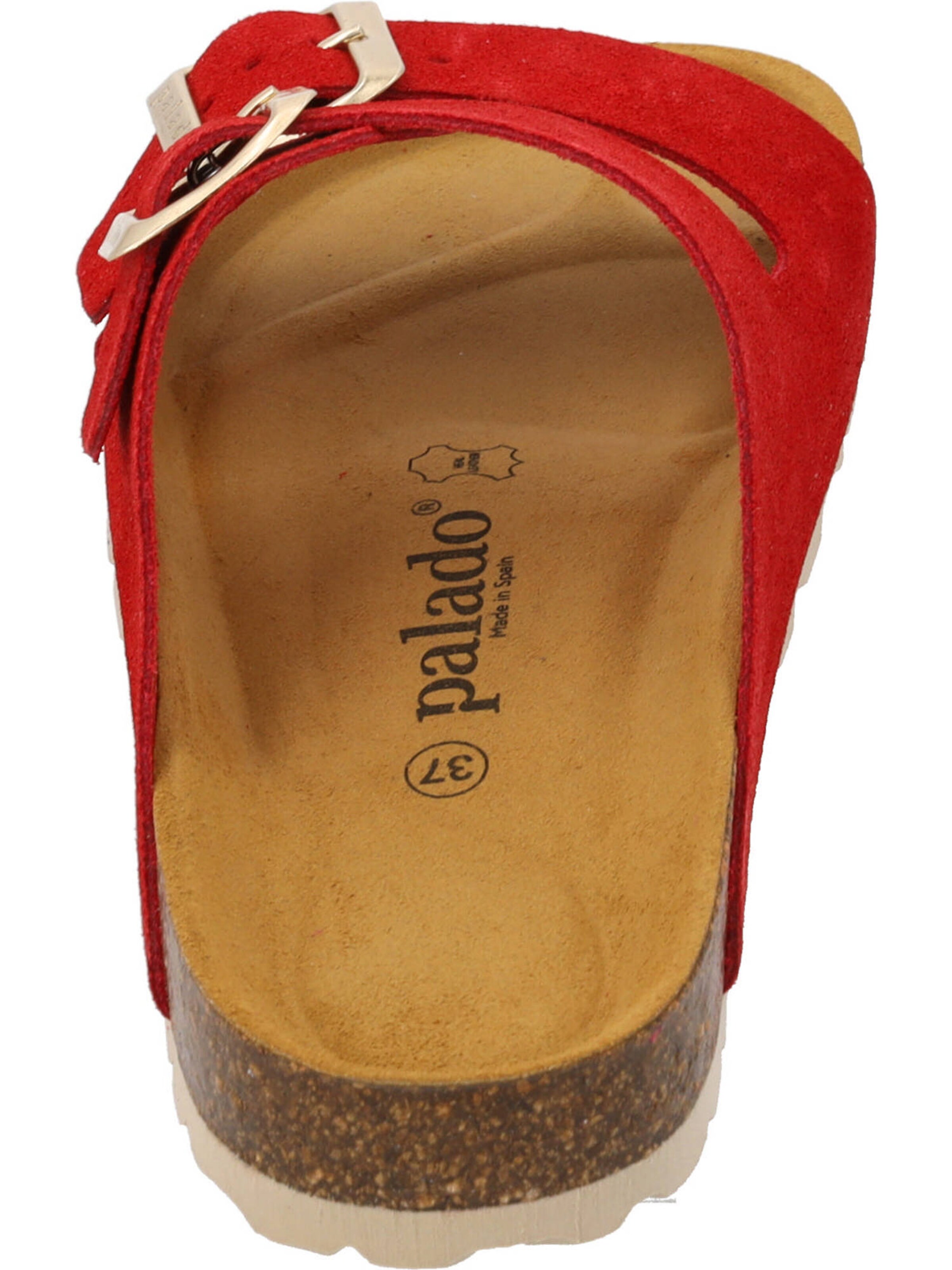 Palado Pantolette 'Korfu' in Rot