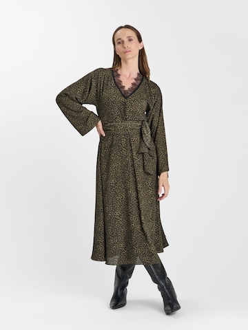 Robe Le Temps Des Cerises en vert : devant