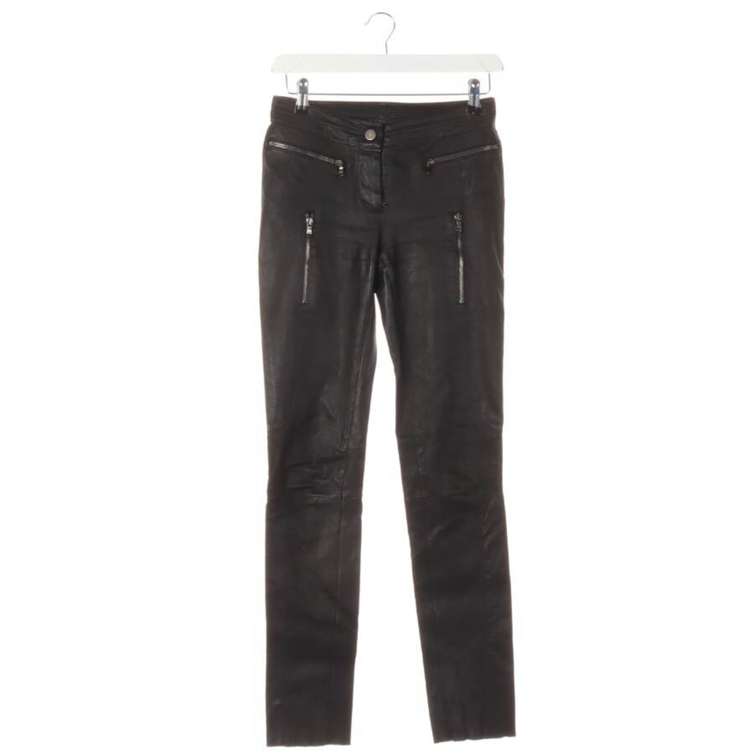 Drome Hose XS in Schwarz: Vorderseite