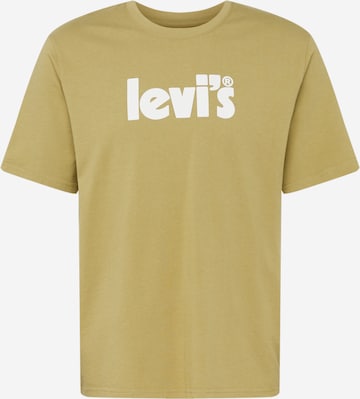 LEVI'S ® Póló 'Relaxed Fit Tee' - zöld: elől