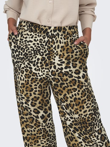 JDY Loosefit Broek 'JDYLeona' in Bruin