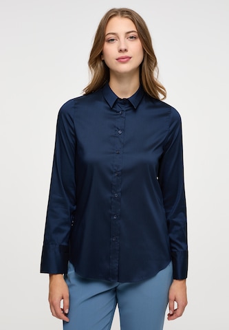 ETERNA Blouse in Blauw: voorkant