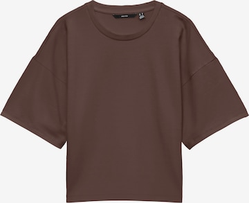 VERO MODA Shirt in Brown: front