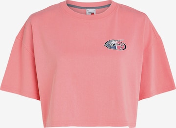 Tommy Jeans Shirt 'Archive' in Pink: front