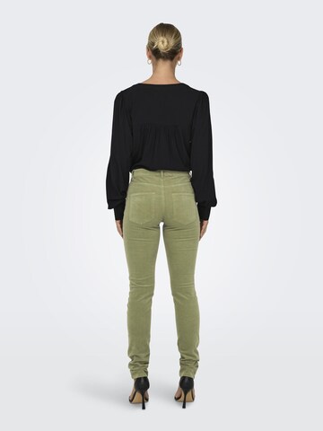 Skinny Pantalon 'Blair' ONLY en vert