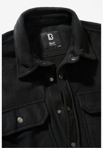 Brandit Regular fit Button Up Shirt 'Jeff' in Black