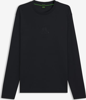 BOSS Shirt 'TS_Mirror Togn' in Blue: front