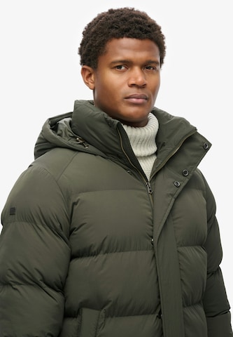 Superdry & CoZimski kaput - zelena boja: prednji dio
