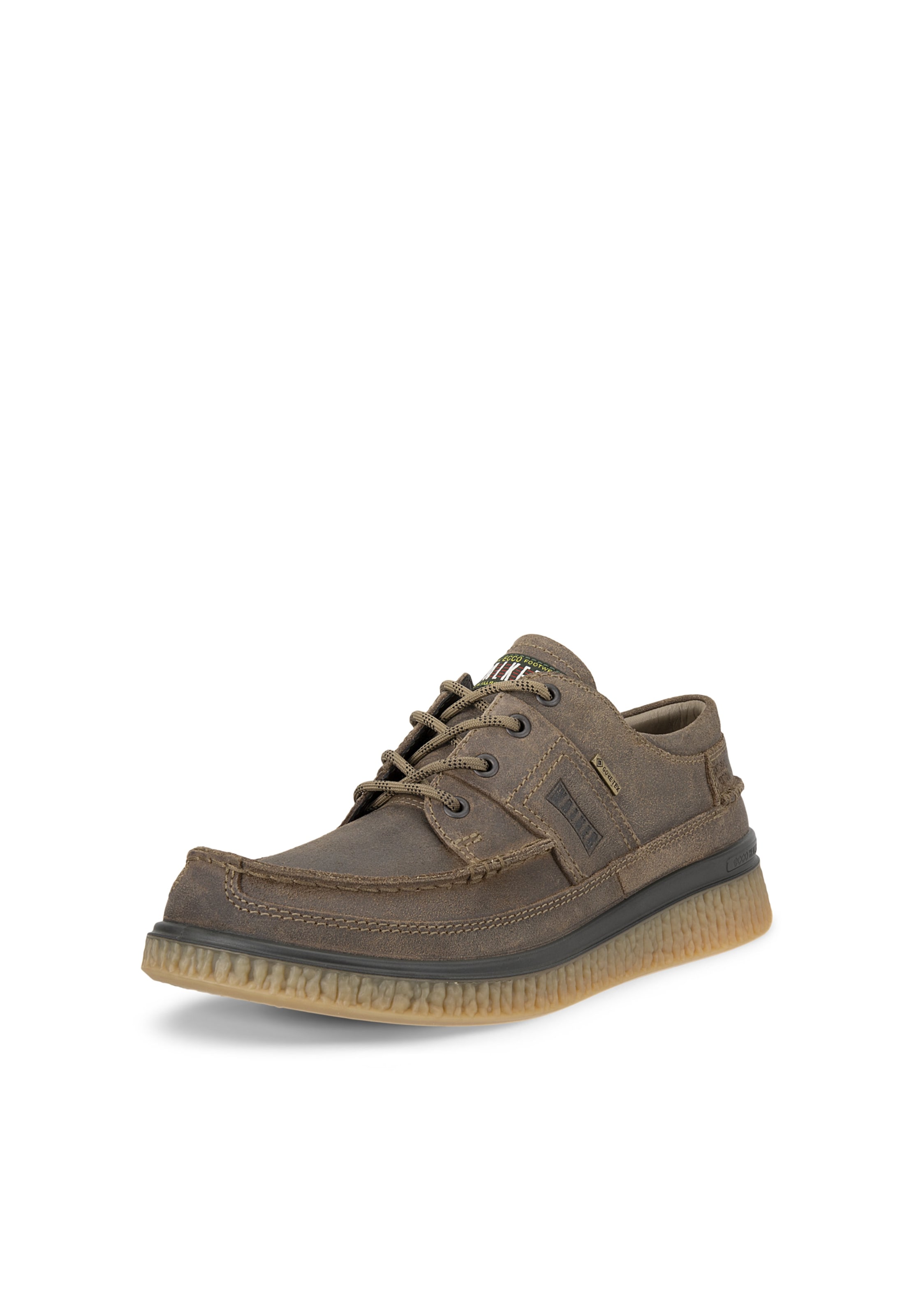 ECCO Veterschoen 'Walker' in Bruin: voorkant