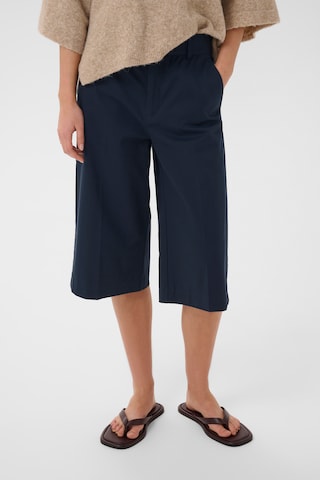 Wide Leg Pantalon à plis 'IWDiaz' InWear en bleu : devant