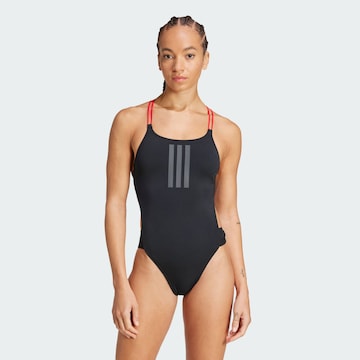 Bustieră Costum de baie sport 'RIPSTREAM SUIT' de la ADIDAS PERFORMANCE pe negru: față
