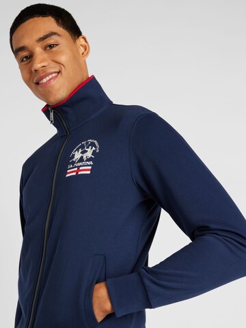 La Martina Sweat jacket in Blue