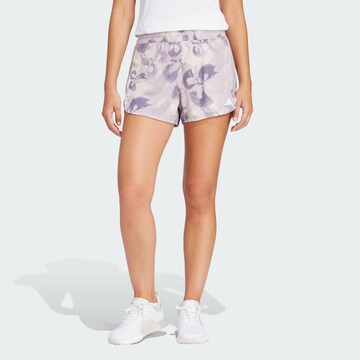 Regular Pantalon de sport 'Pacer Essentials' ADIDAS PERFORMANCE en violet : devant