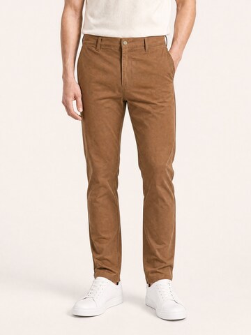 yazubi Slim fit Chino Pants 'Kyle' in Beige