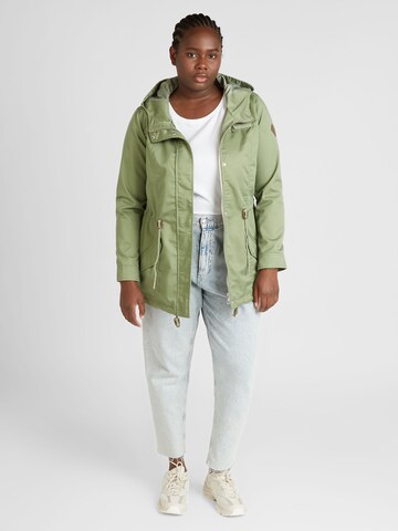 ONLY Carmakoma Between-seasons parka 'LORCA' in Green