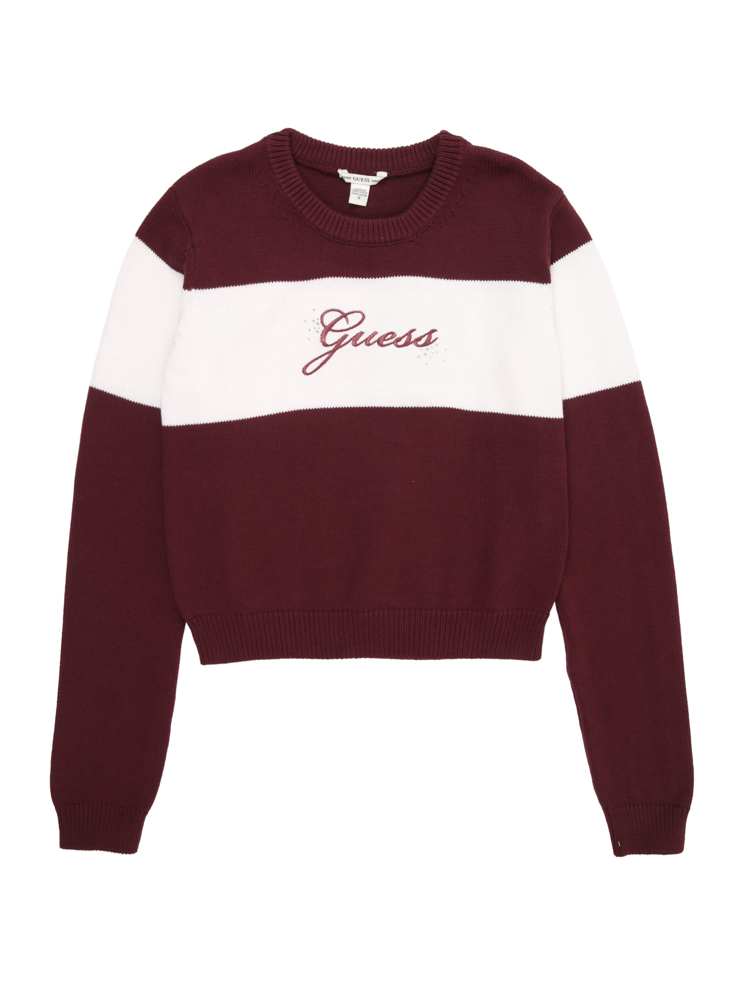 GUESS Sweatshirt in Rot: Vorderseite