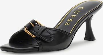 juoda GUESS Šlepetės 'DISTA3': priekis