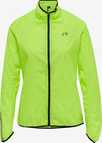 Veste de sport Newline en jaune : devant