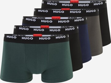 HUGO Boxerky – modrá: přední strana