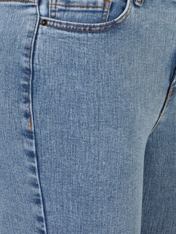 Pieces Petite Skinny Jeans 'PEGGY' in Blauw