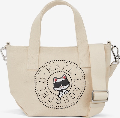 Karl Lagerfeld Kabelka 'Ikon' - námořnická modř / barva bílé vlny, Produkt